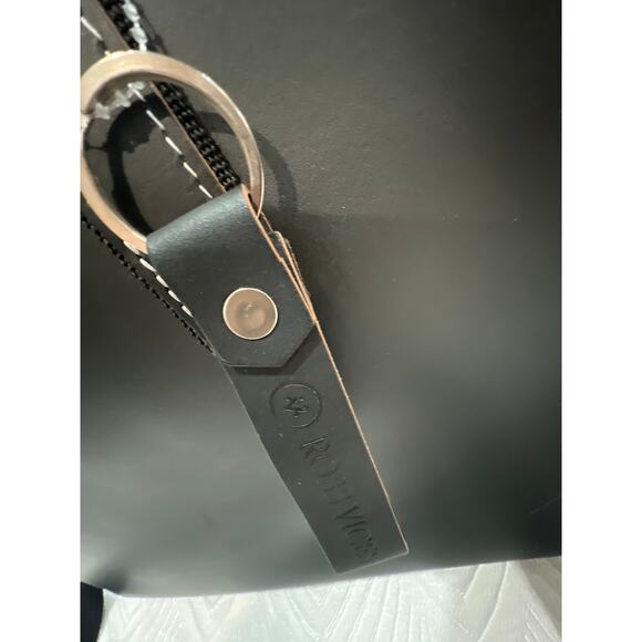 Vacavaliente Recycled Leather Briefcase Argentina Black Robb Vices Set Sale !!! - Picture 6 of 11